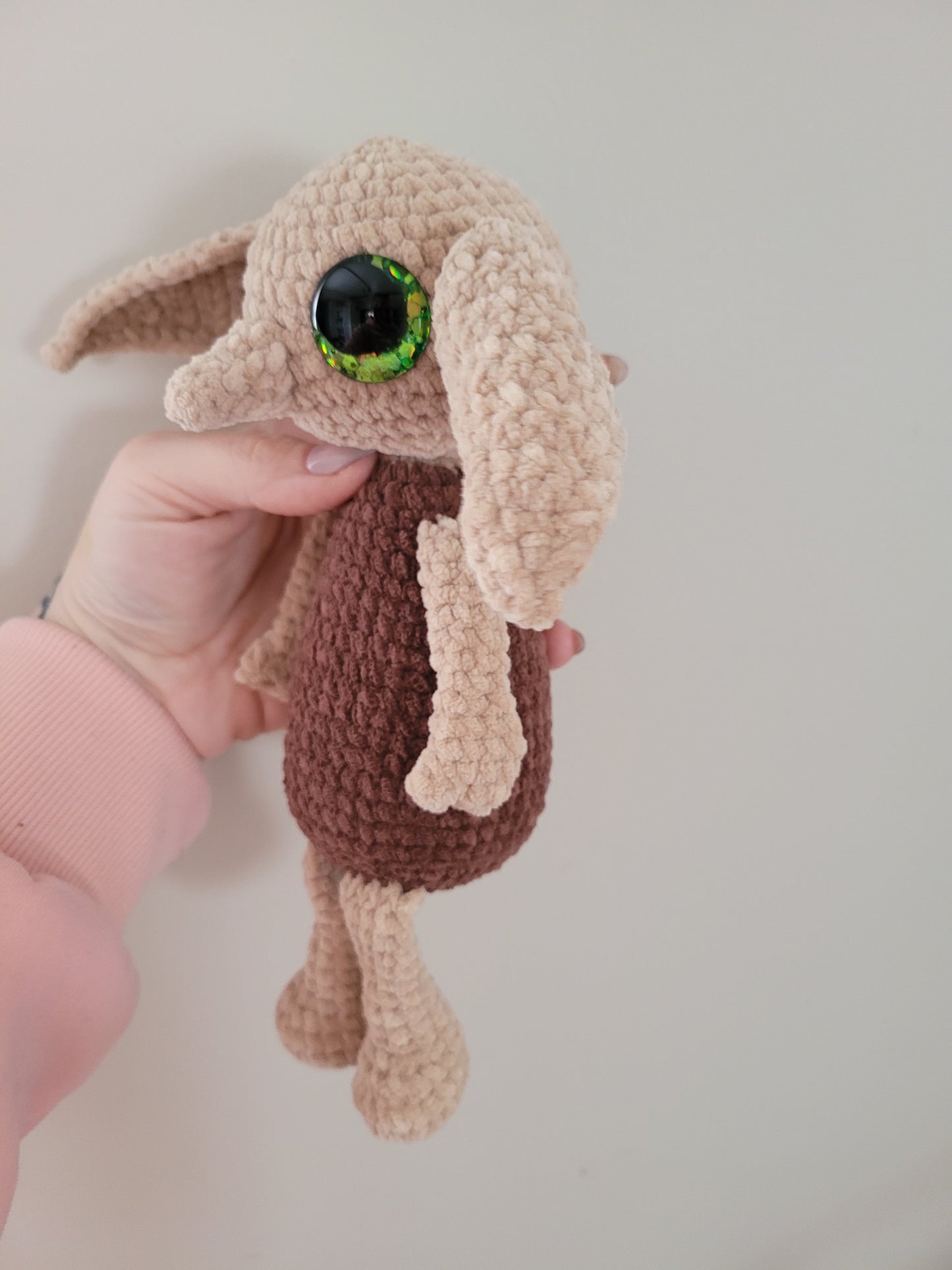 Dobby the House Elf - Harry Potter Inspired Character - Unique Design for Stuffed Animal - approx 12"