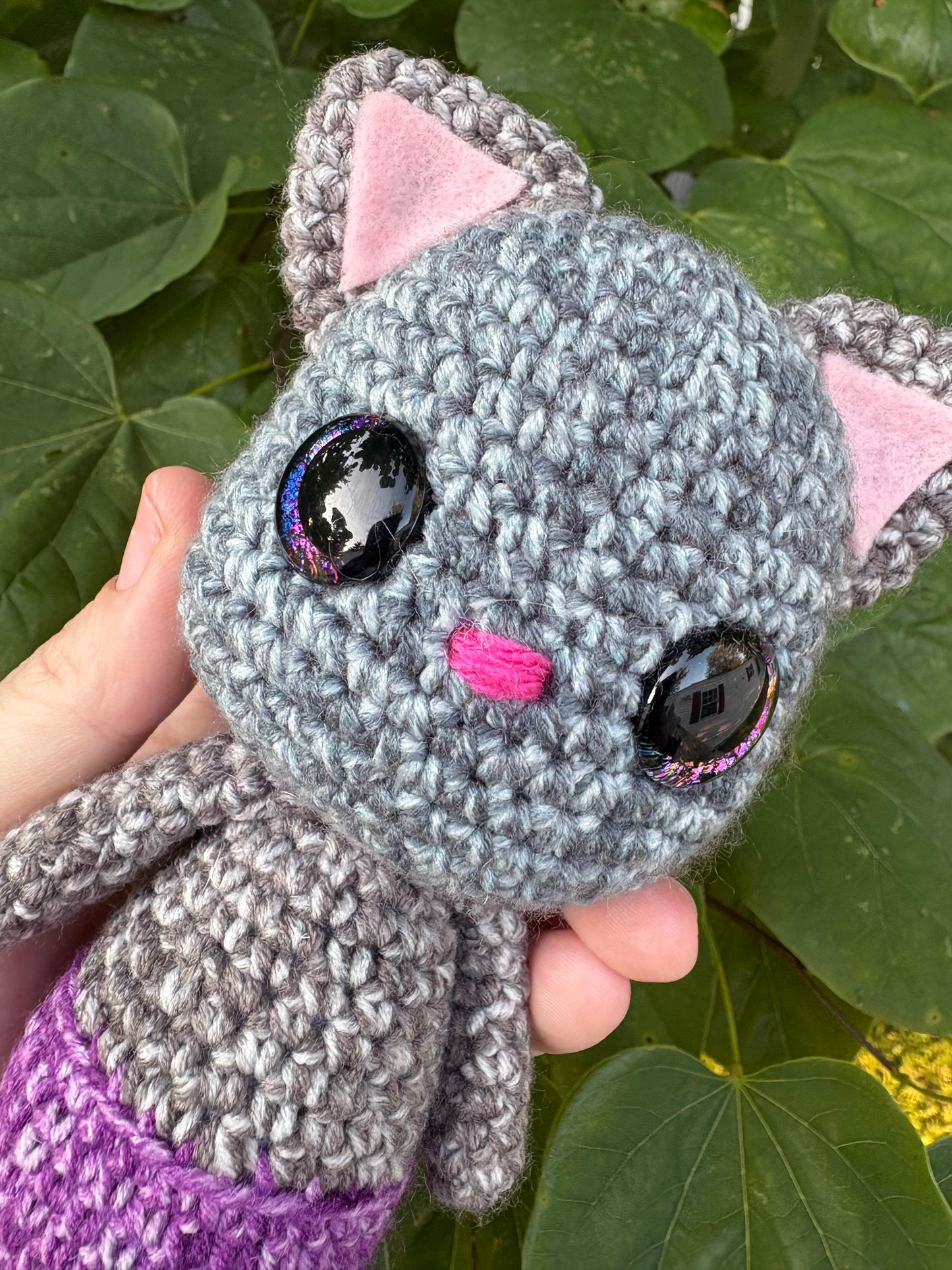 LuvKnotz Small MerCat Plush - Unique Design for Stuffed Animal - approx 6”