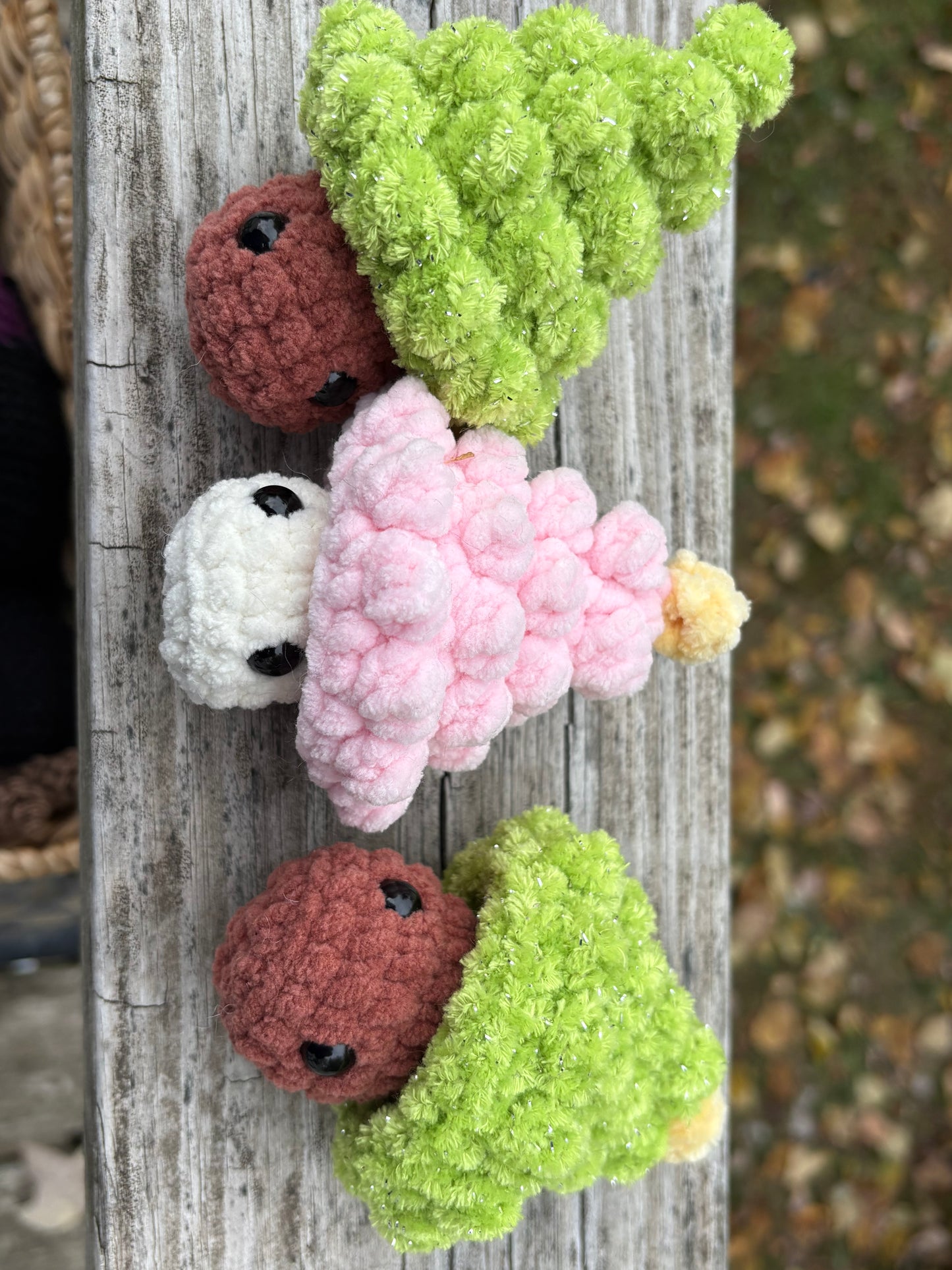 LuvKnotz Small Christmas Tree Fidget Plush - Unique Design for Stuffed Animal - approx 3”