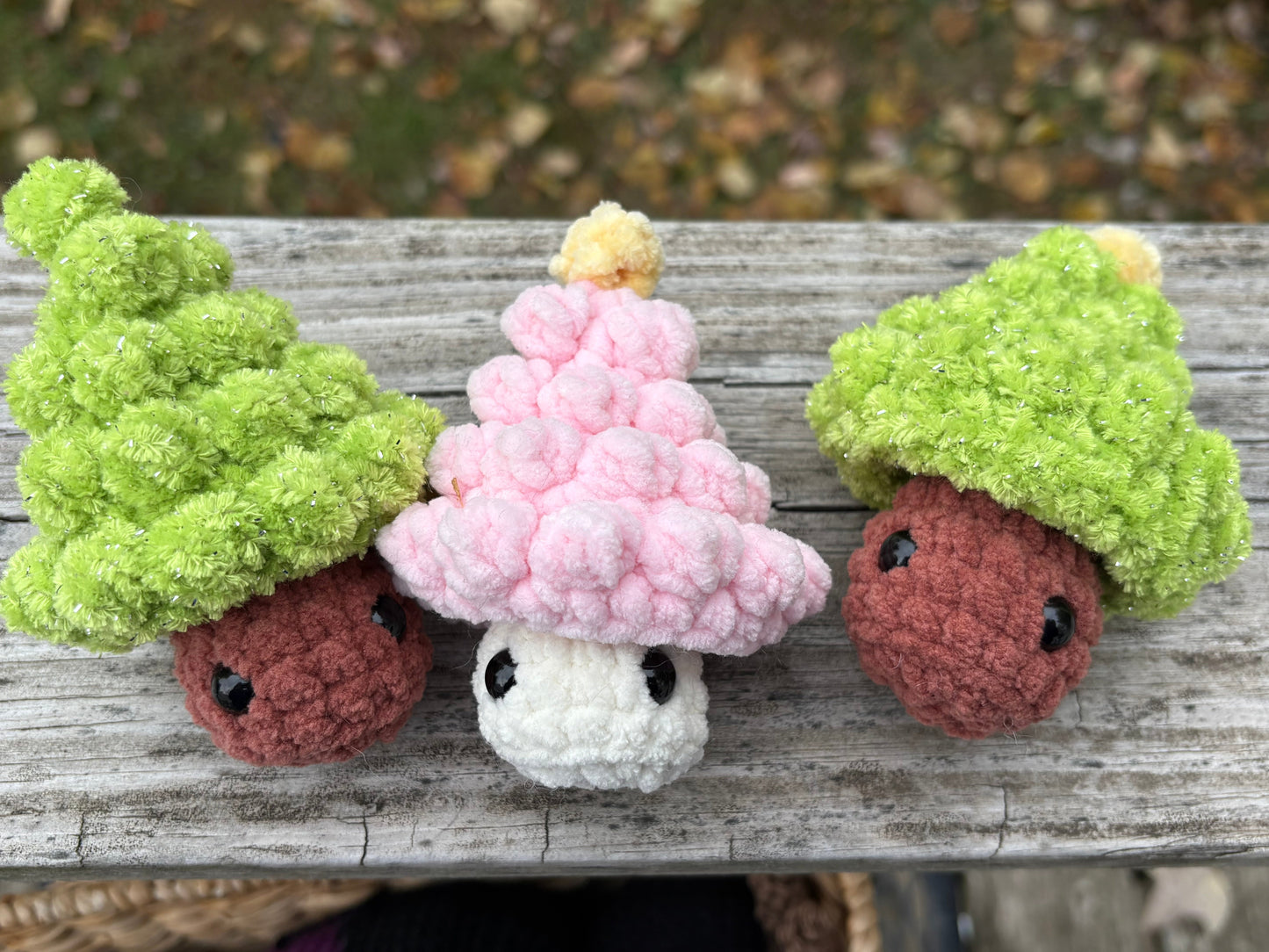 LuvKnotz Small Christmas Tree Fidget Plush - Unique Design for Stuffed Animal - approx 3”