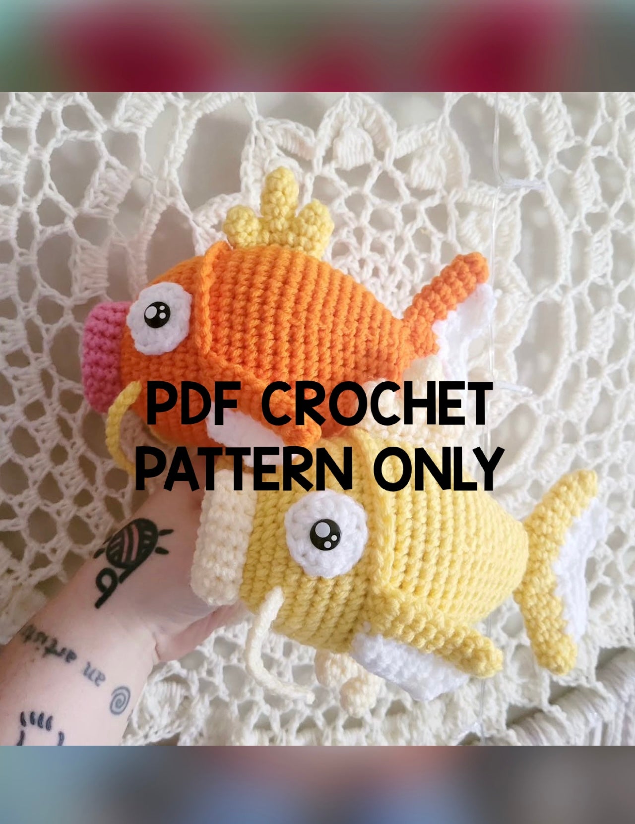***PDF PATTERN ONLY*** Magikarp Pokémon - Crochet Pattern