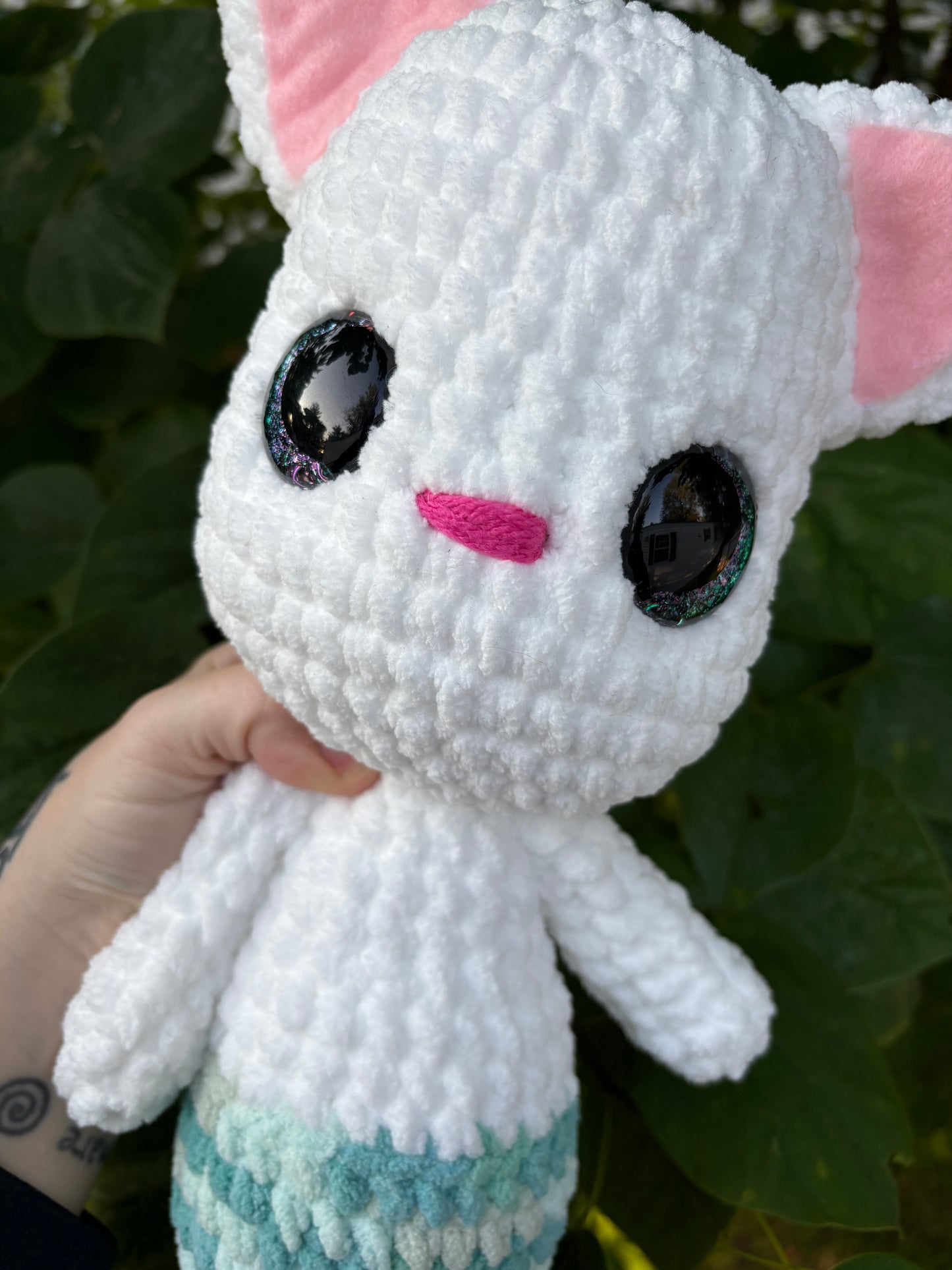 LuvKnotz Large MerCat Plush - Unique Design for Stuffed Animal - approx 20”