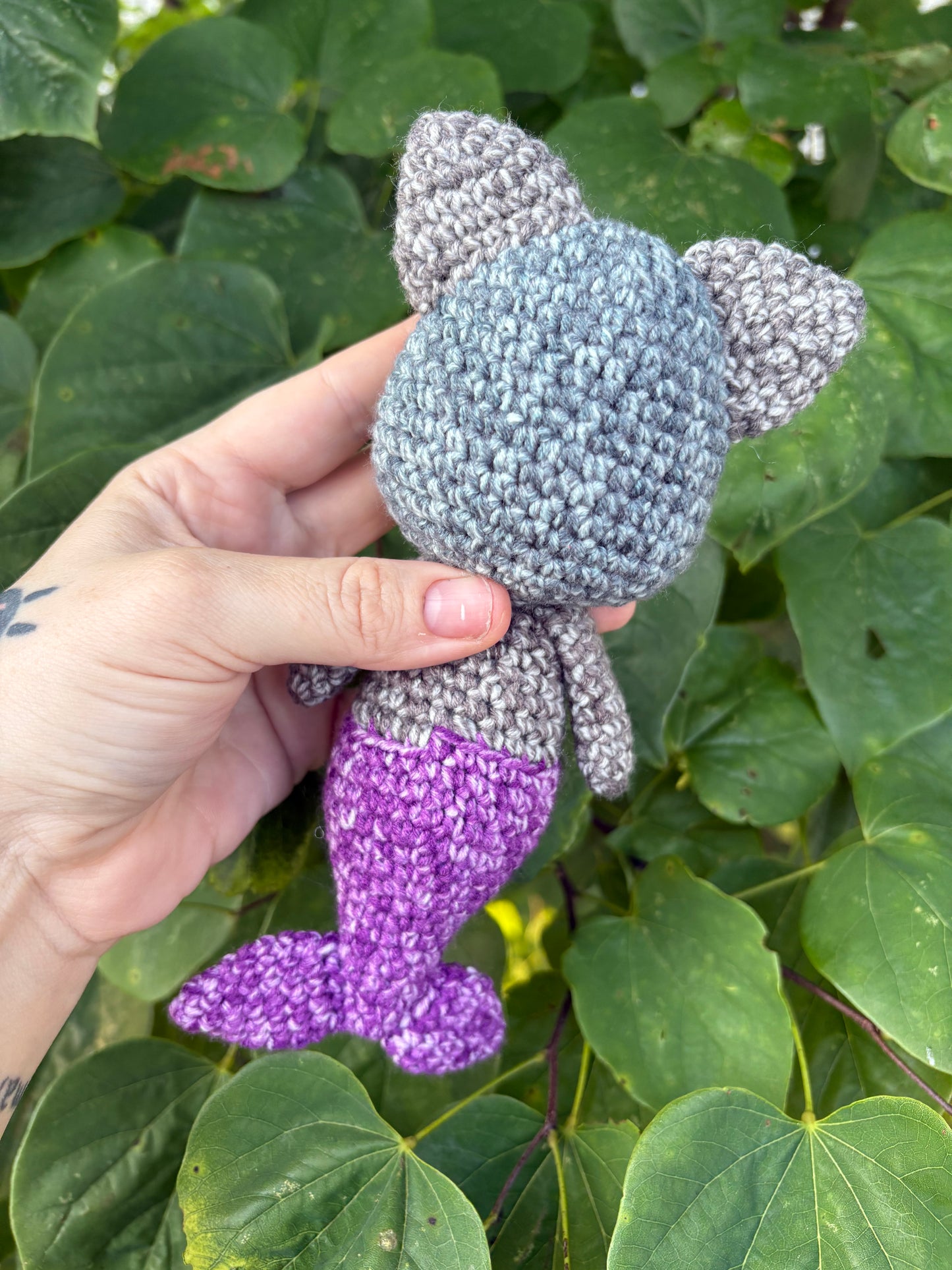 LuvKnotz Small MerCat Plush - Unique Design for Stuffed Animal - approx 6”