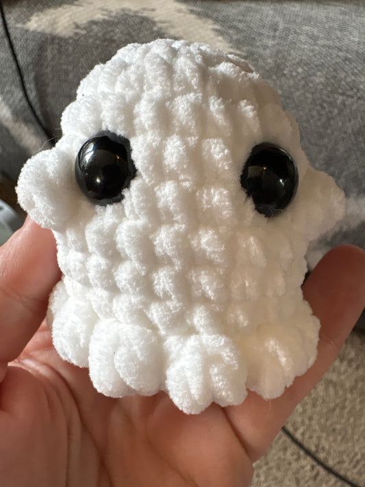 Ghost - LuvKnotz small plush - approx 3” tall