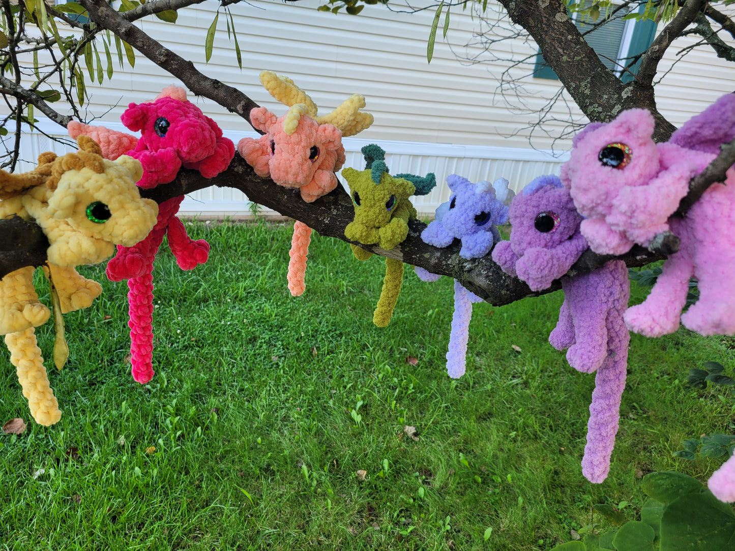 CUSTOM Large Dragon - Choose your own colors!
