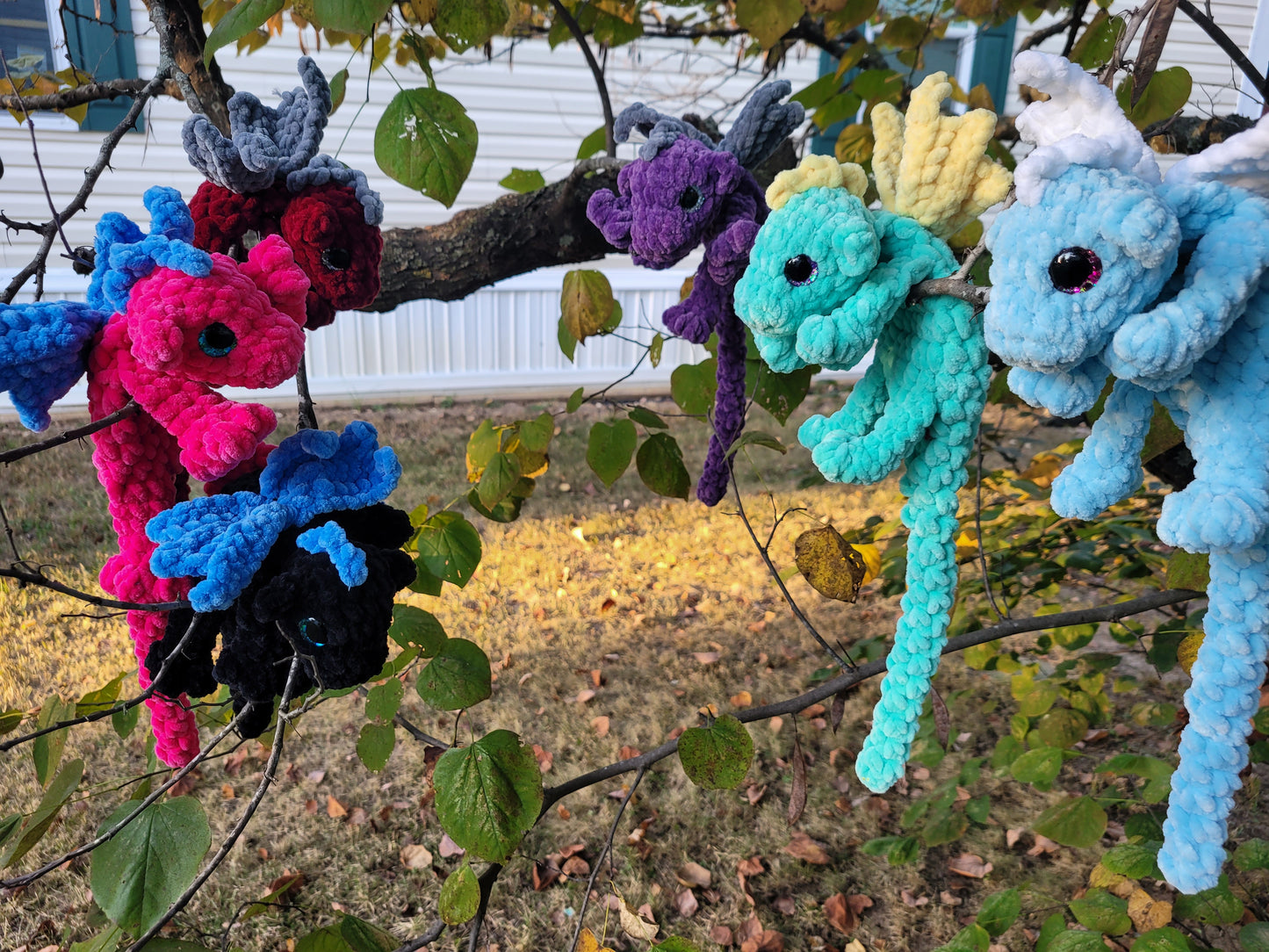 CUSTOM Large Dragon - Choose your own colors!