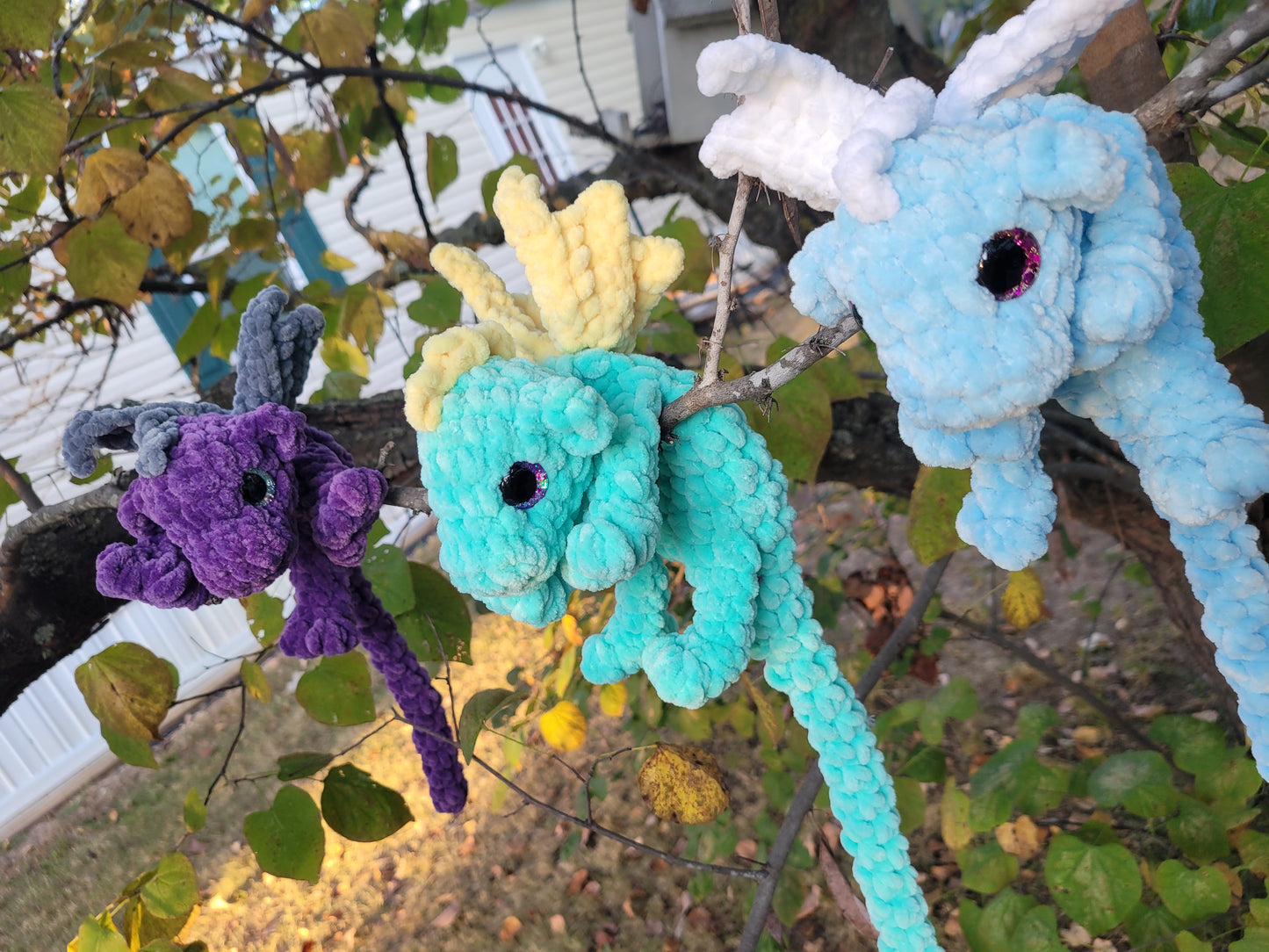 CUSTOM Large Dragon - Choose your own colors!