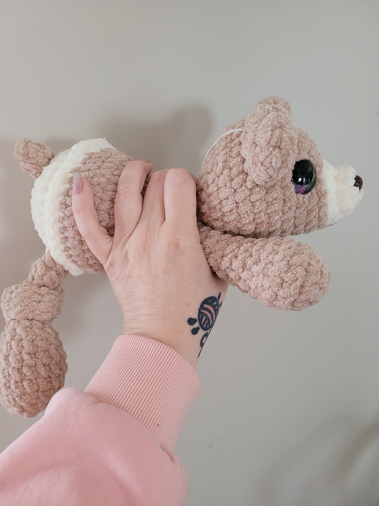 LuvKnotz Large Baby Bear Plush - Unique Design for Stuffed Animal - approx 20"