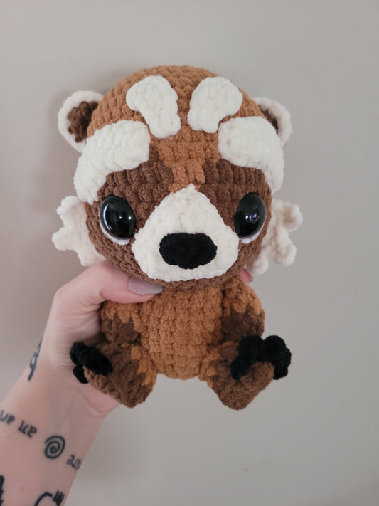 Rocket Raccoon - Guardians of the Galaxy Inspired Character - Unique Design for Stuffed Animal - Approx 8"