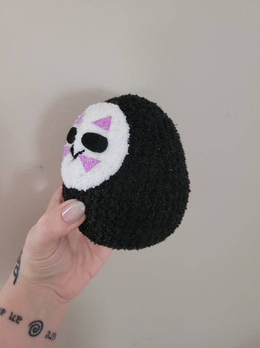 Chibi No Face - Spirited Away Inspired - Unique Design for Stuffed Animal - Approx 6"