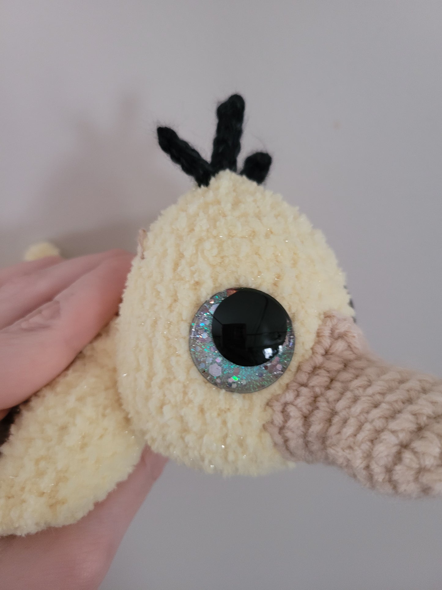 Psyduck - Fuzzy Yellow Duck Pokemon Inspired - Unique Design for Stuffed Animal - Approx 10"