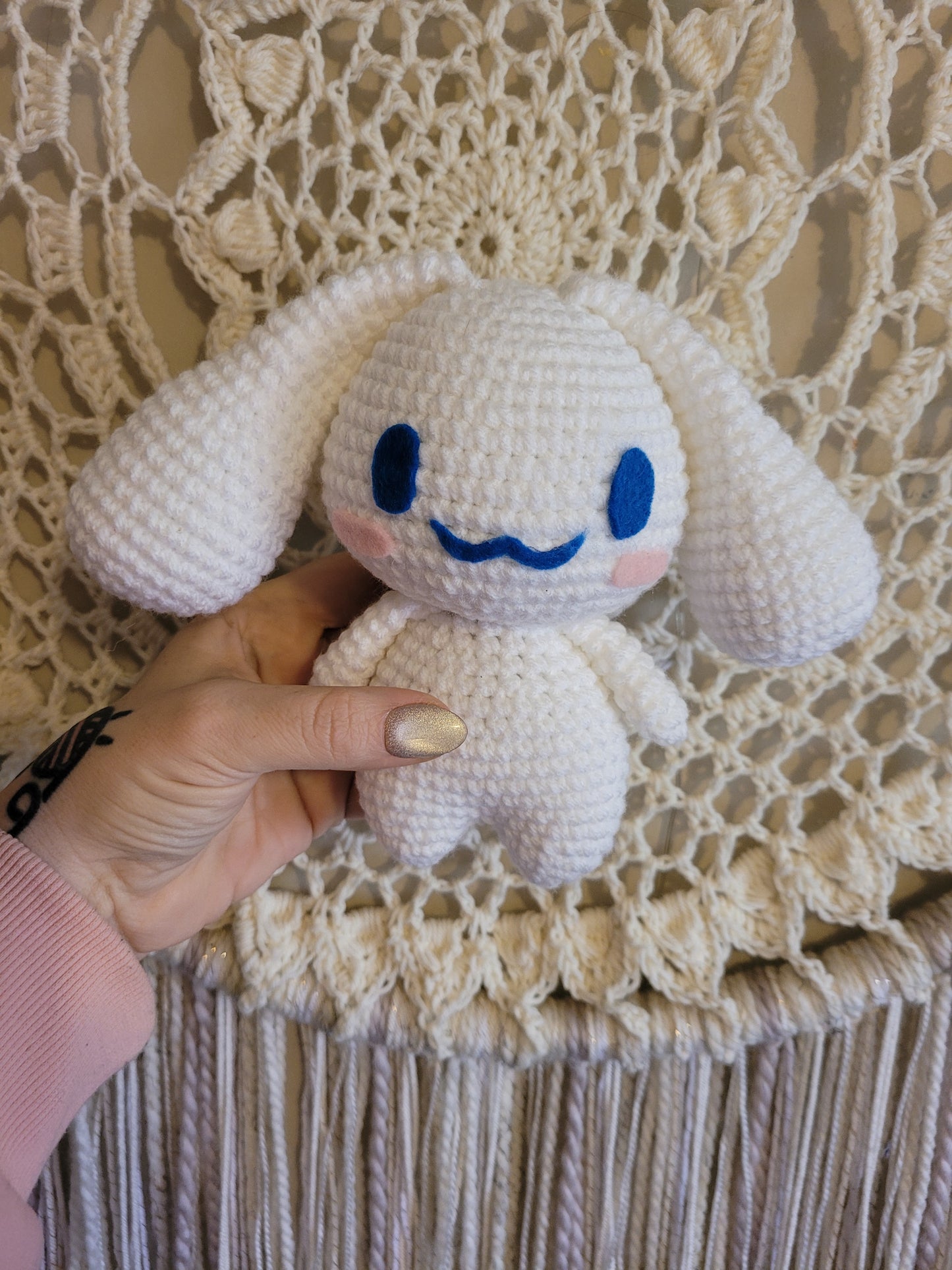 Cinnamaroll - Hello Kitty Inspired Character - Unique Design for Stuffed Animal - approx 10"
