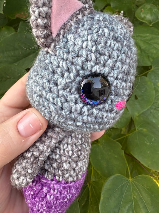 LuvKnotz Small MerCat Plush - Unique Design for Stuffed Animal - approx 6”