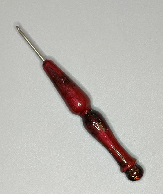 Crochet hook - Resin handle - clover hook - 3mm  **RESALE**